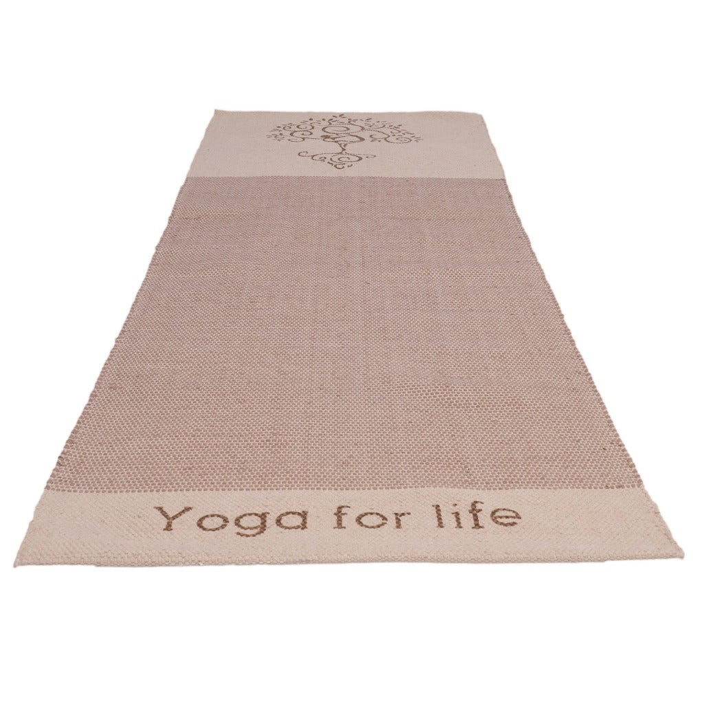 Arka Premium Yoga For Life Cotton Yoga Mat