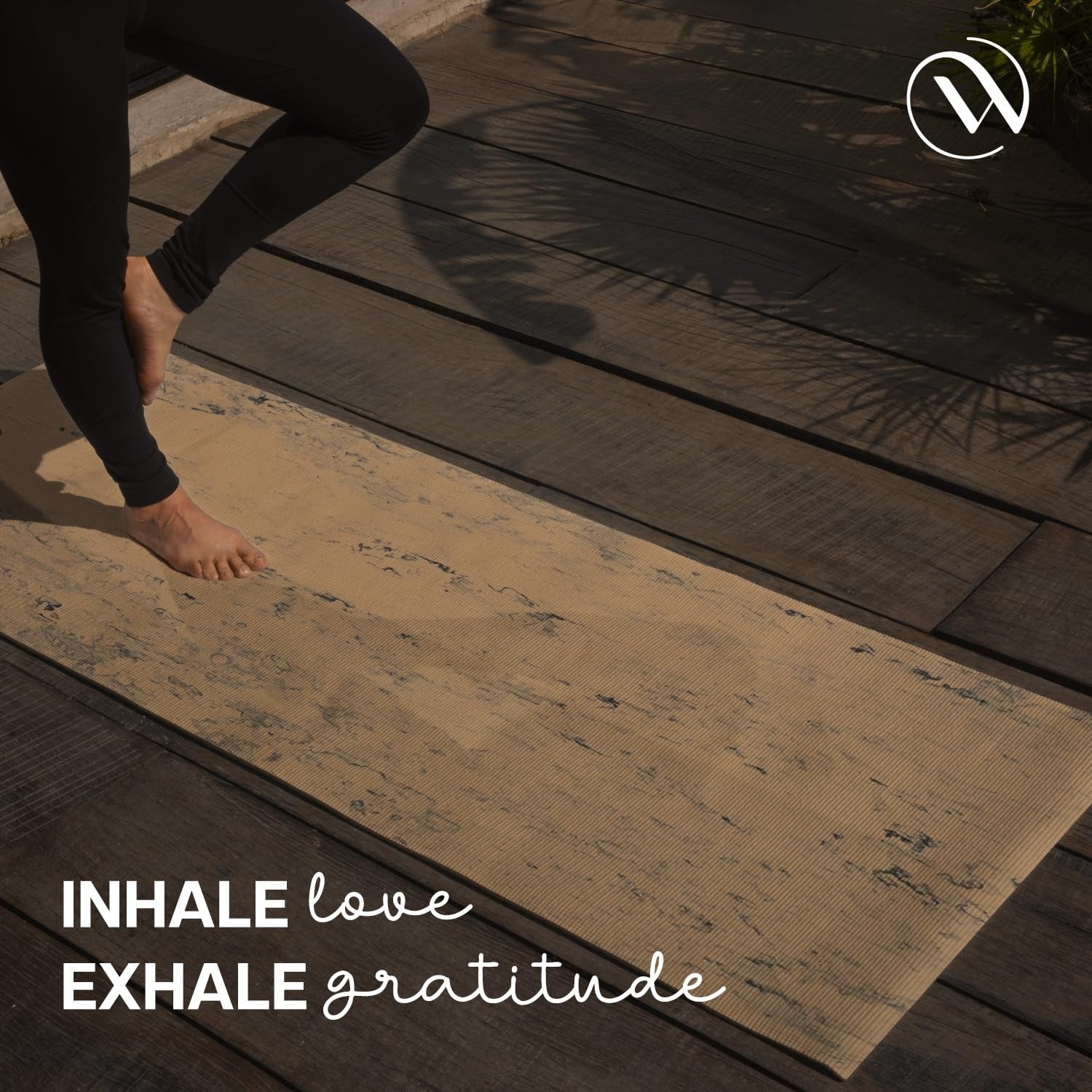 Wiselife Cork Foldable Yoga Mat