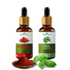 Nature Glow Kumkumadi + Basil Essential Oil Pack of 2 (30ml)
