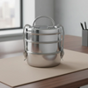 Vinod Stainless Steel Lunch Tiffin Set of 3 (9 inch)