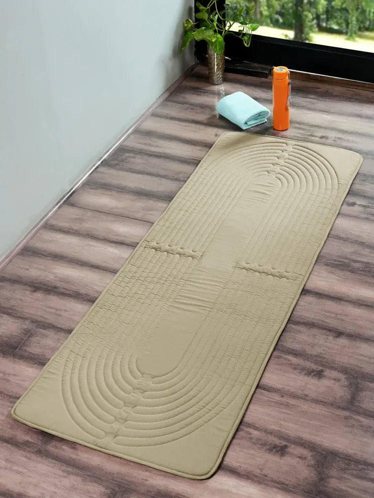 Saral Home Oval Anti Slip Yoga Mat
