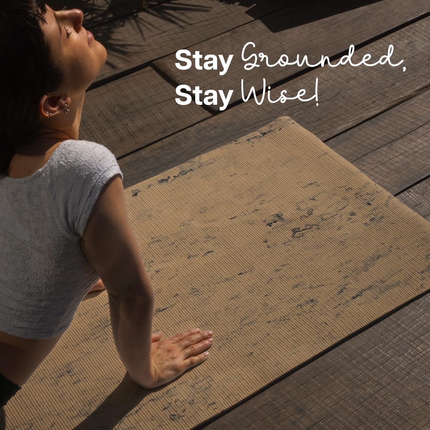 Wiselife Cork Foldable Yoga Mat