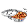 Prestige Tri-Ply Splendid Kadai with Stainless Steel Lid