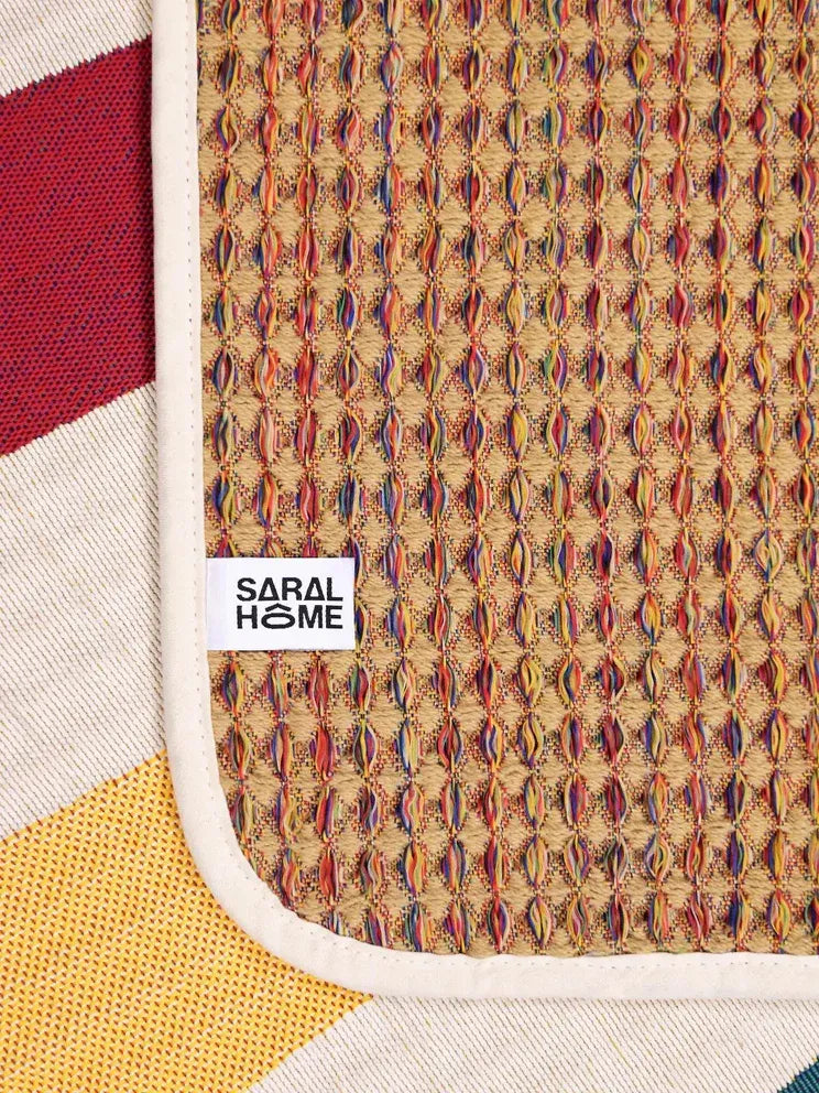 Saral Home Rise Tapestry Anti Slip Yoga Mat