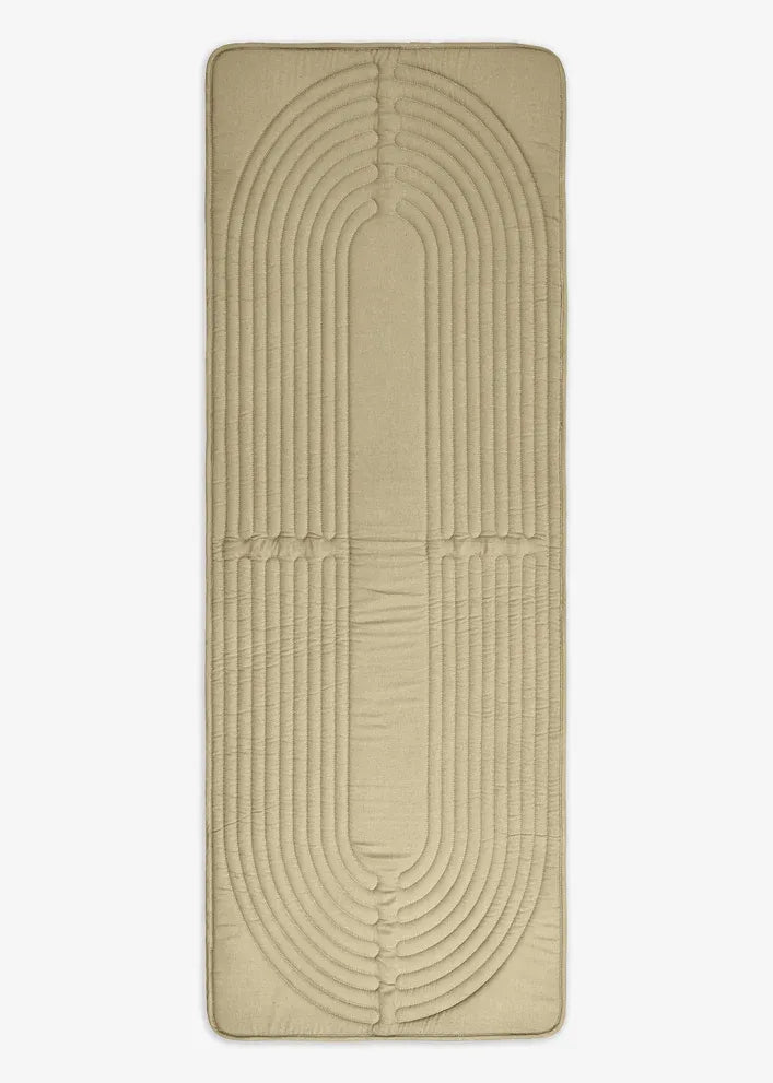 Saral Home Oval Anti Slip Yoga Mat