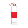 Signoraware Aqua Star Borosilicate Glass Bottle with Silicon Sleeve 550ml