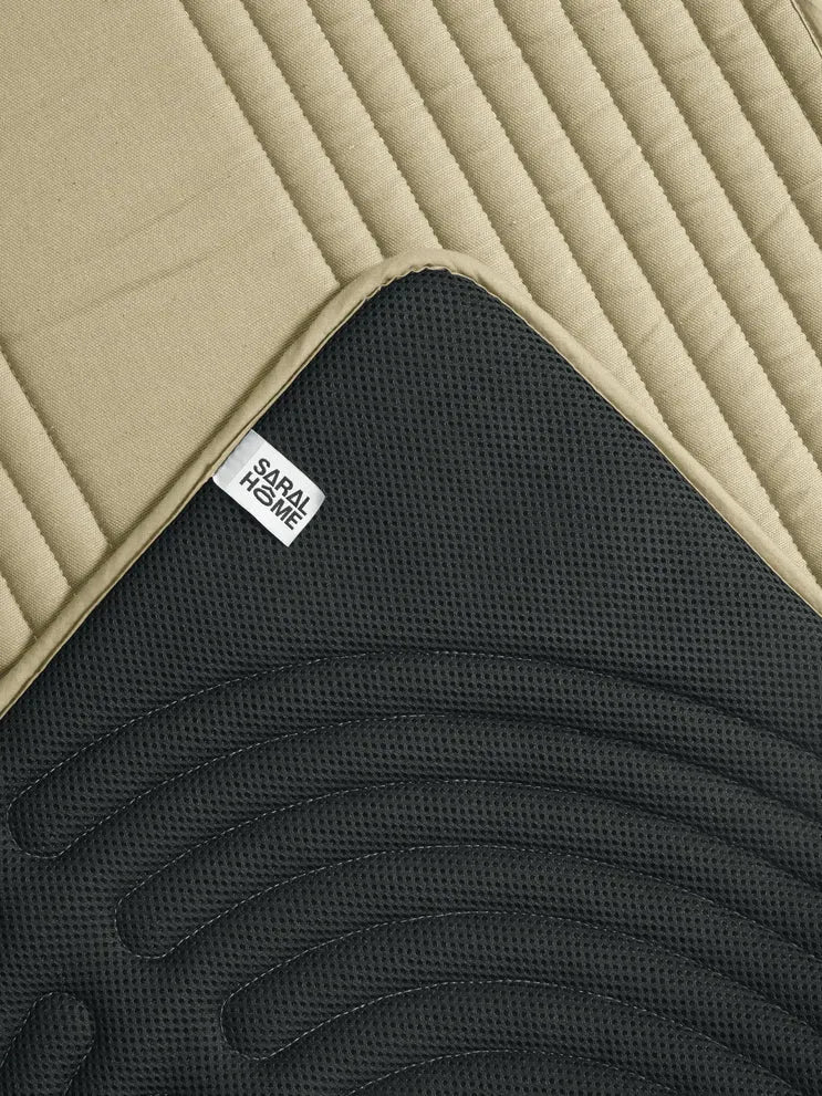 Saral Home Oval Anti Slip Yoga Mat