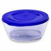 Signoraware Crystal Round Big Plastic Container with Seal 1000ml