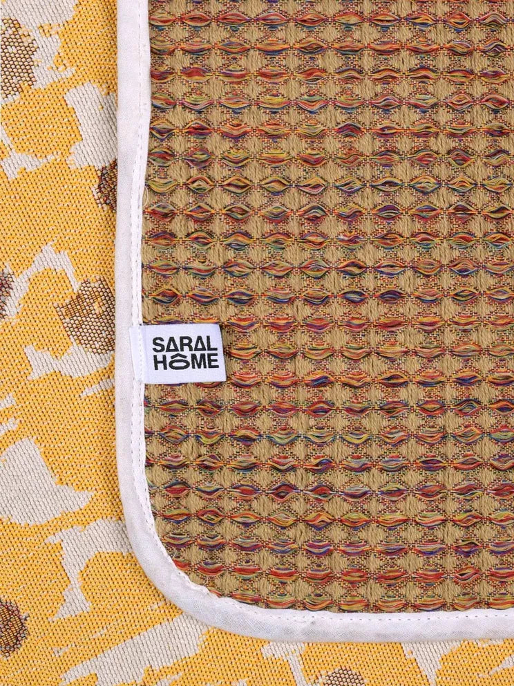 Saral Home Breathe Tapestry Anti Slip Yoga Mat