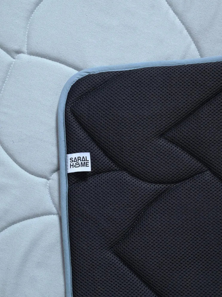 Saral Home Flower Anti Slip Yoga Mat