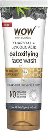 Wow Skin Science Charcoal Face Wash - 150 ml