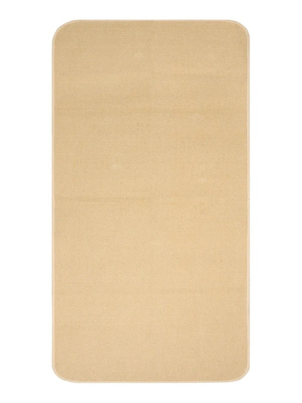 Saral Home Plain Solid Cotton Anti Slip Yoga Mat