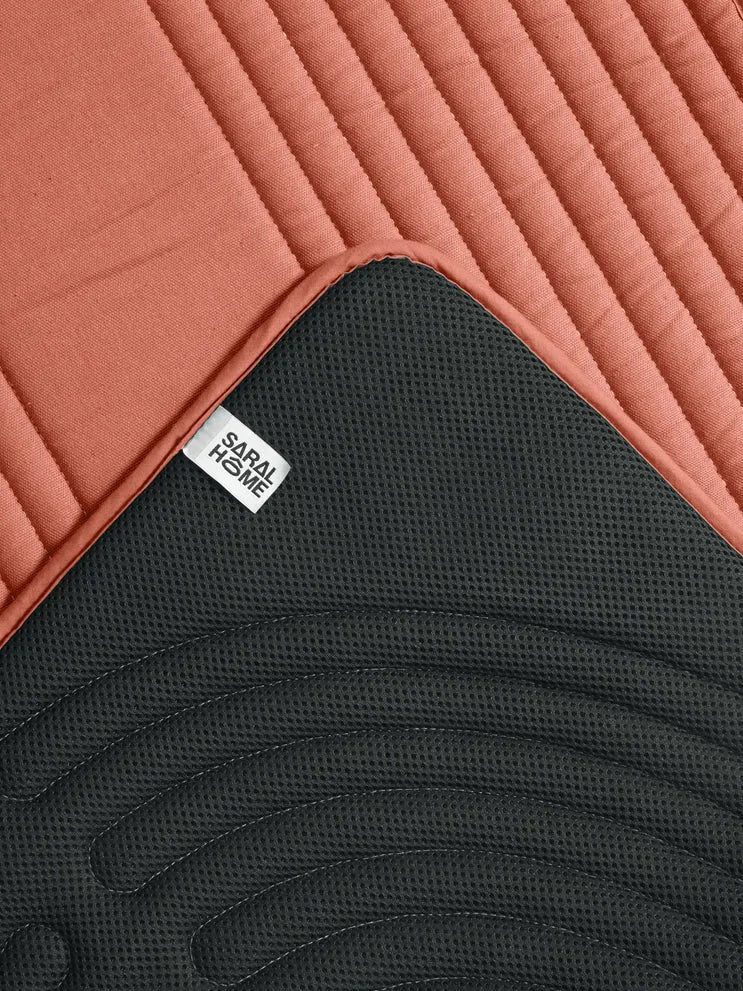Saral Home Oval Anti Slip Yoga Mat