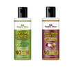 Nature Glow Herbal NEEM OIL +ONION ARGAN ,CASTOR , BHRINGRAJ HAIR OIL Pack of 2 -(200ml)
