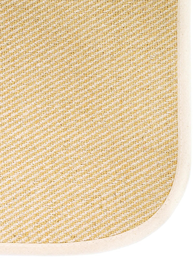 Saral Home Plain Solid Cotton Anti Slip Yoga Mat