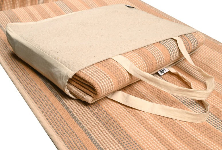 Saral Home Prana Cotton Yoga Mat