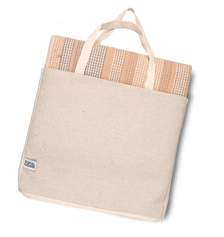 Saral Home Prana Cotton Yoga Mat