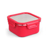 Signoraware Lock N Store Microsafe Square Steel Container 800ml