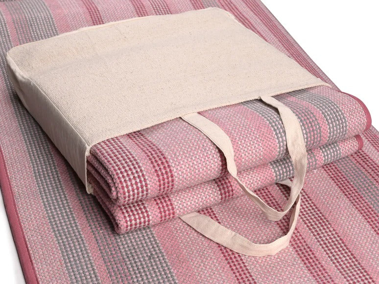 Saral Home Prana Cotton Yoga Mat
