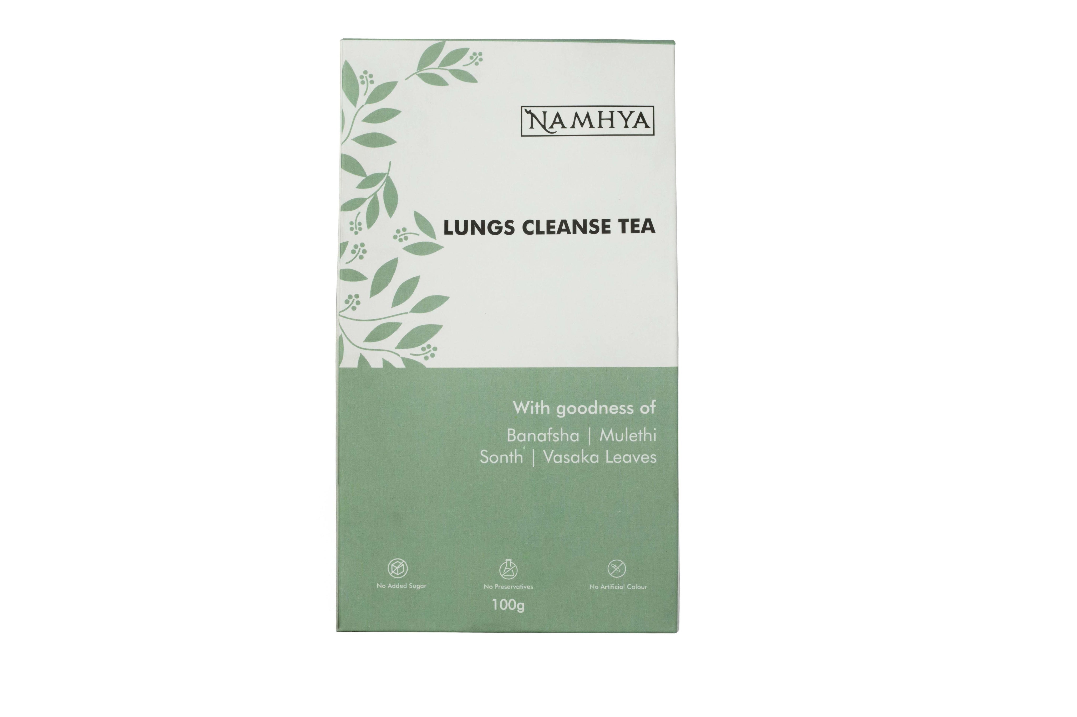 Namhya Foods Lungs Cleanse Tea