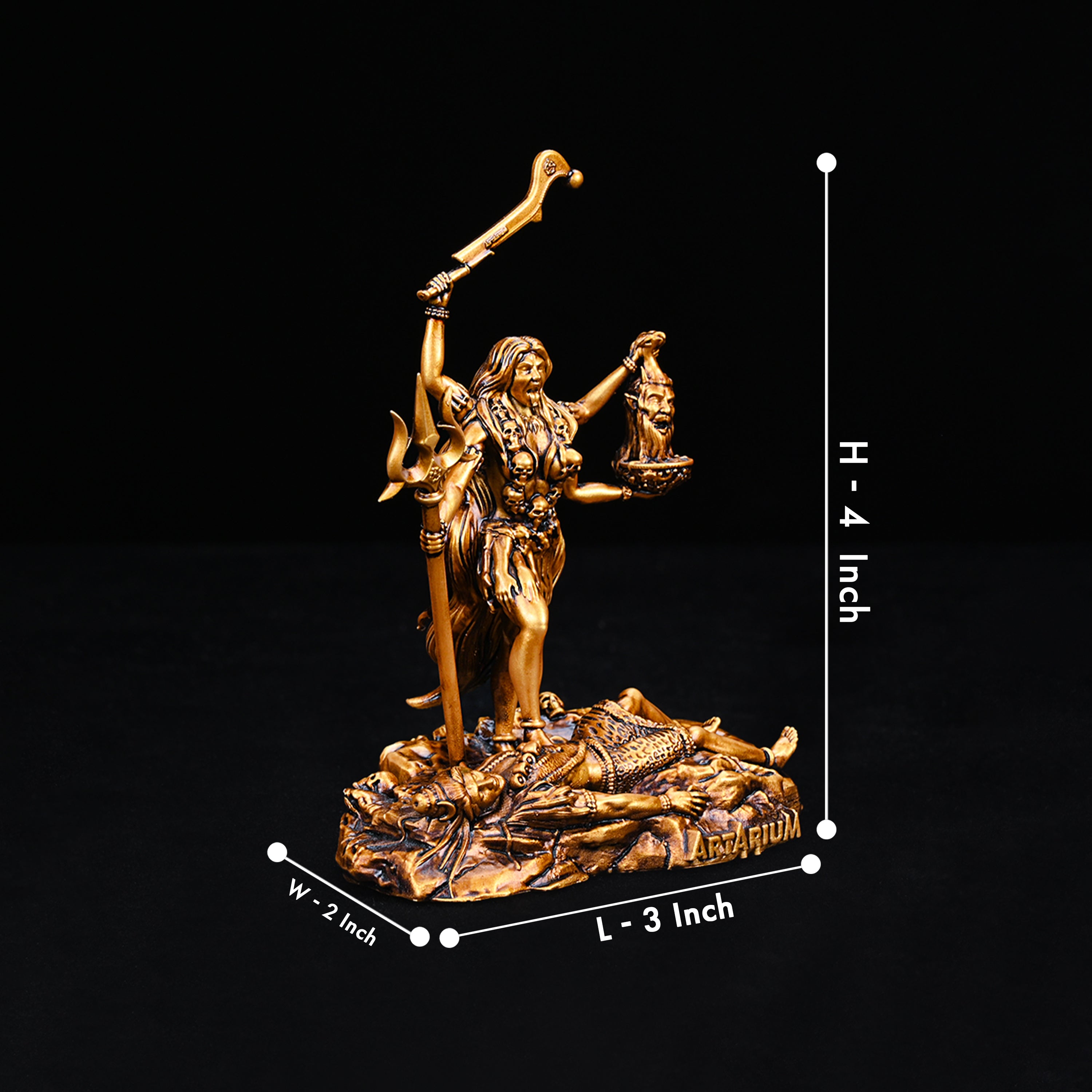 Artarium Kali Mata Car Dashboard - 10.16 cm