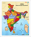 TodFod Wooden India Map State Jigsaw Puzzle
