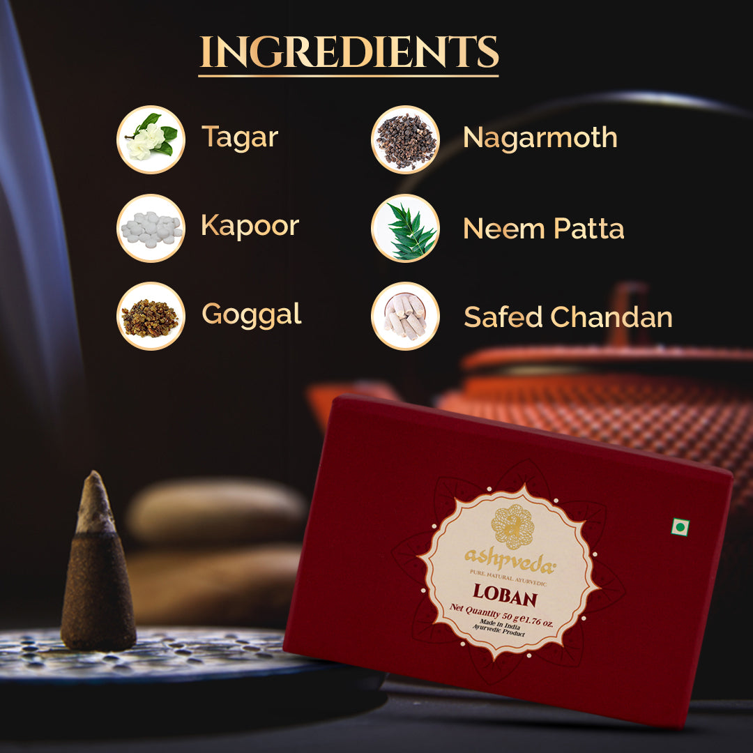 Ashpveda Loban Dhoop - 50 gms