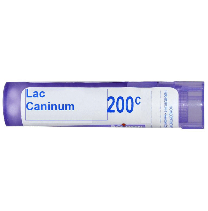 Boiron Lac Caninum Multi Dose Approx 200 CH  - 80 Pellets
