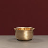 Zishta Kansa Tulsi Serveware Gravy Pot Gunj Handcrafted Bronze Bell Metal