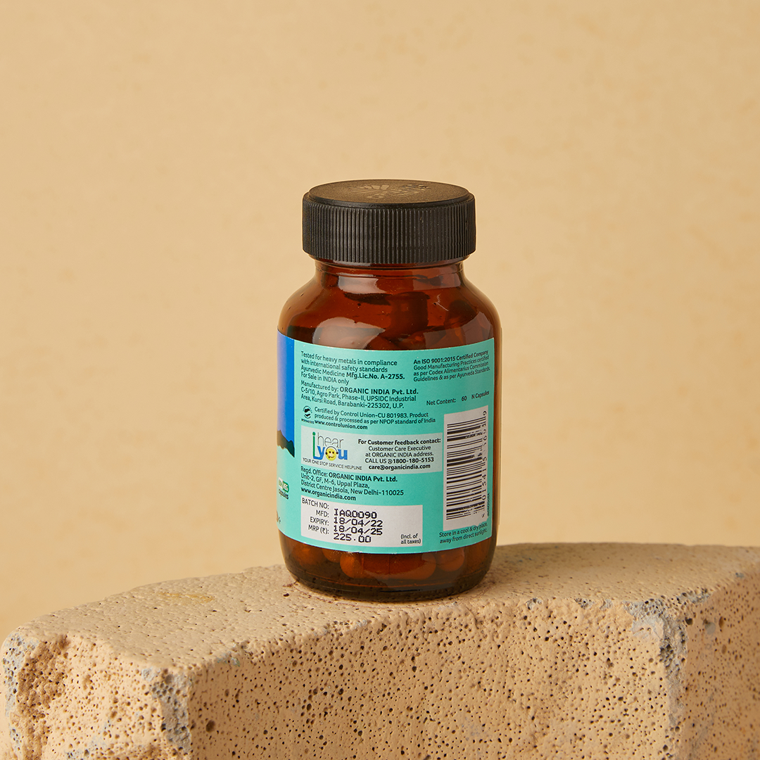Organic India Lipid Care - 60 Cap