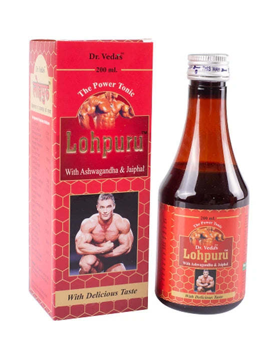 Dr. Veda's Lohpuru Ayurvedic Syrup- 200 ml (Pack Of 3)