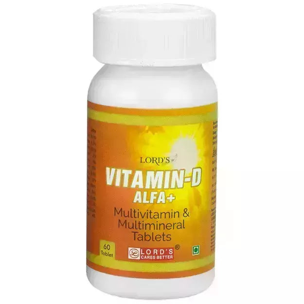 Lord's Vitamin-D Alfa+ With Multivitamin & Multimineral Tablet
