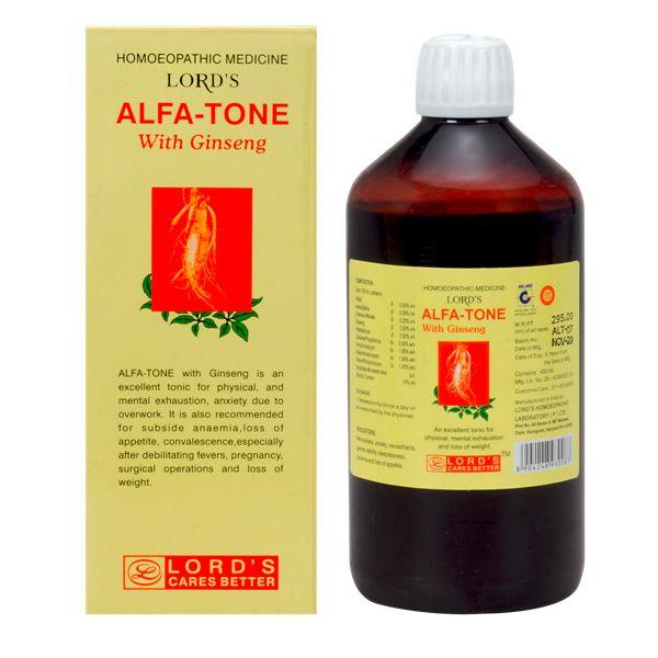 Lord's Alfa-Tone With Ginseng Tonic