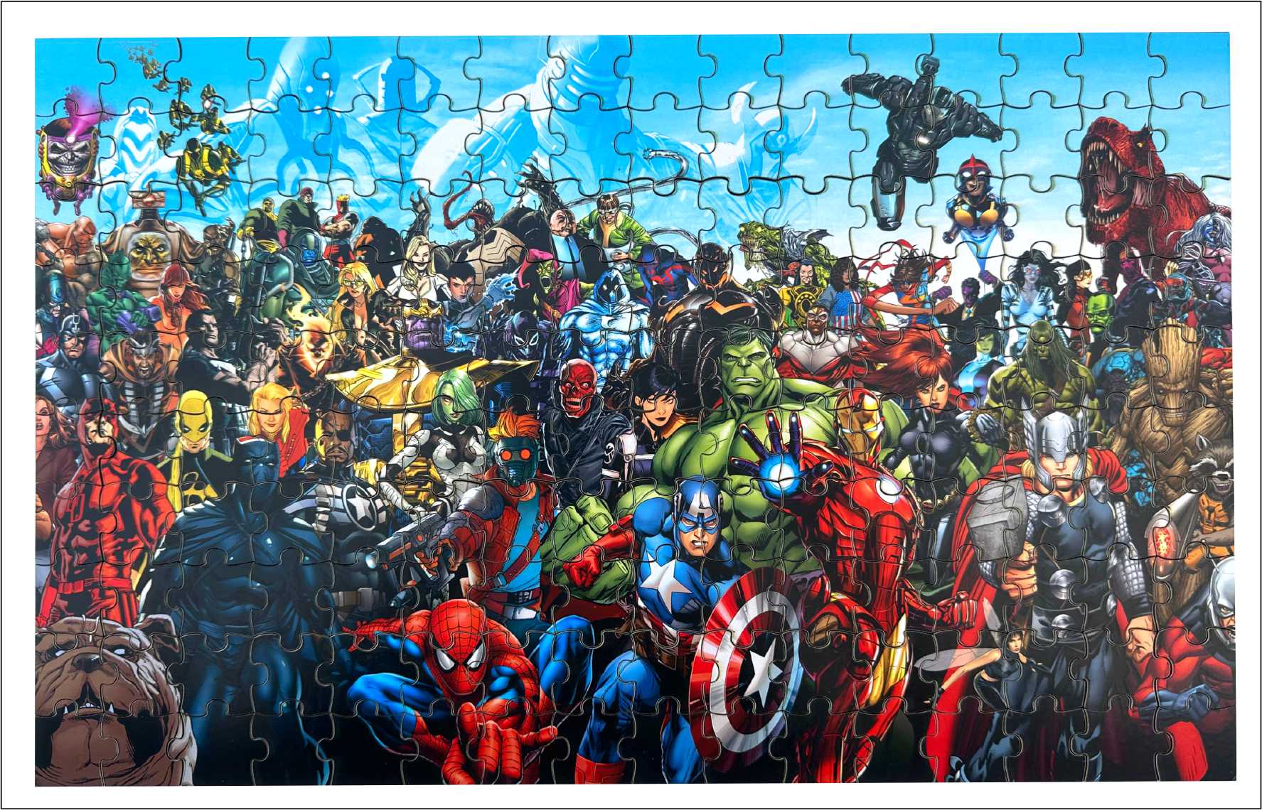 Wooden Marvel Avengers Jigsaw Puzzle