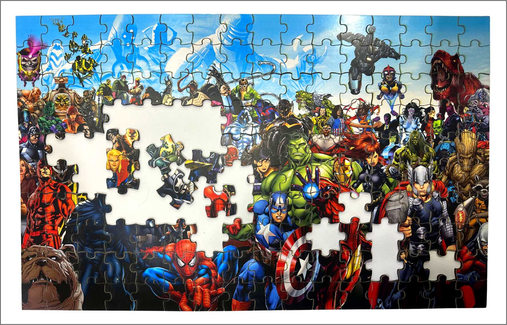 Wooden Marvel Avengers Jigsaw Puzzle
