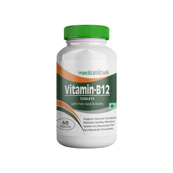 Medilexic Vitamin B 12 Tablet - 60 gms