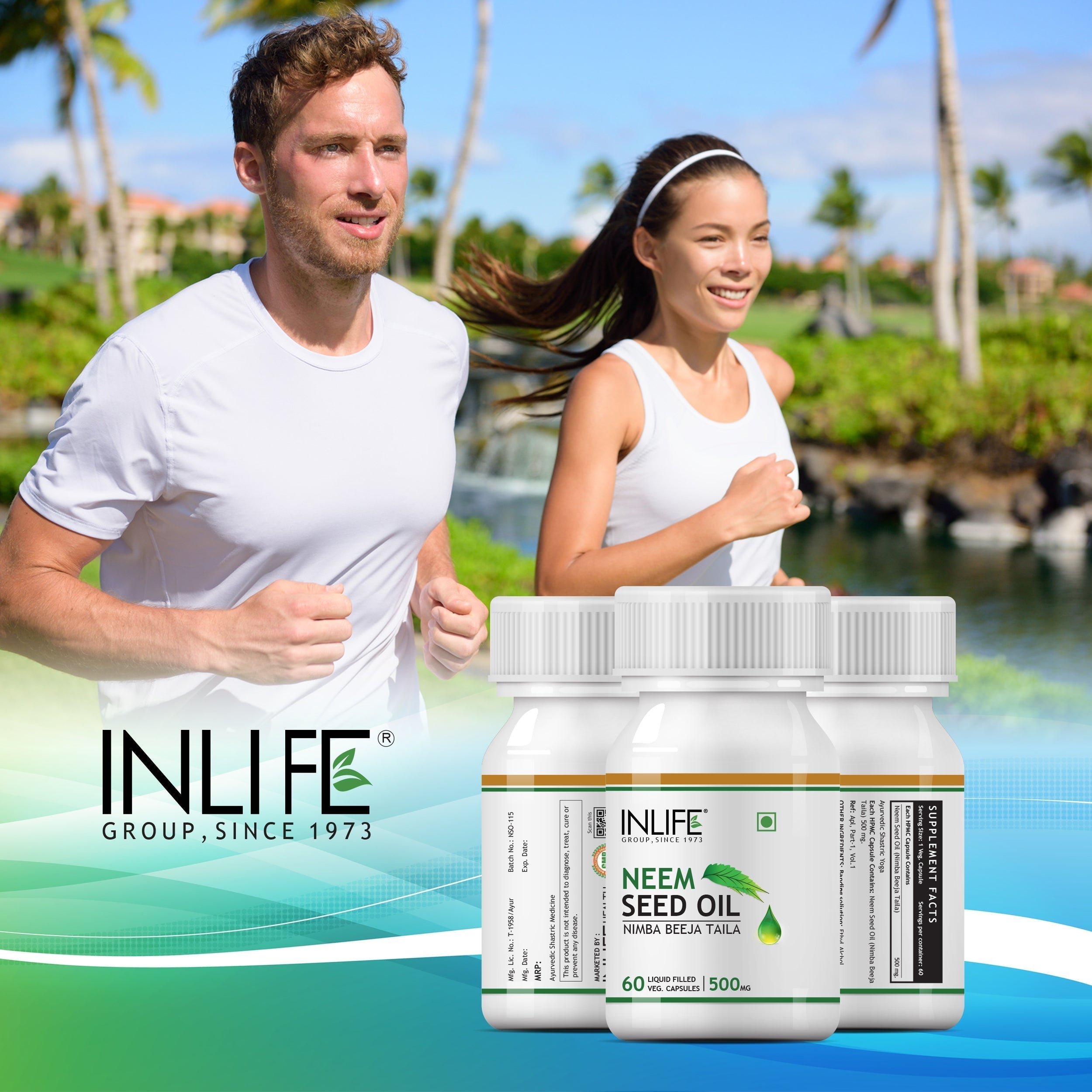INLIFE Neem Seed Oil Supplement - 60 tabs