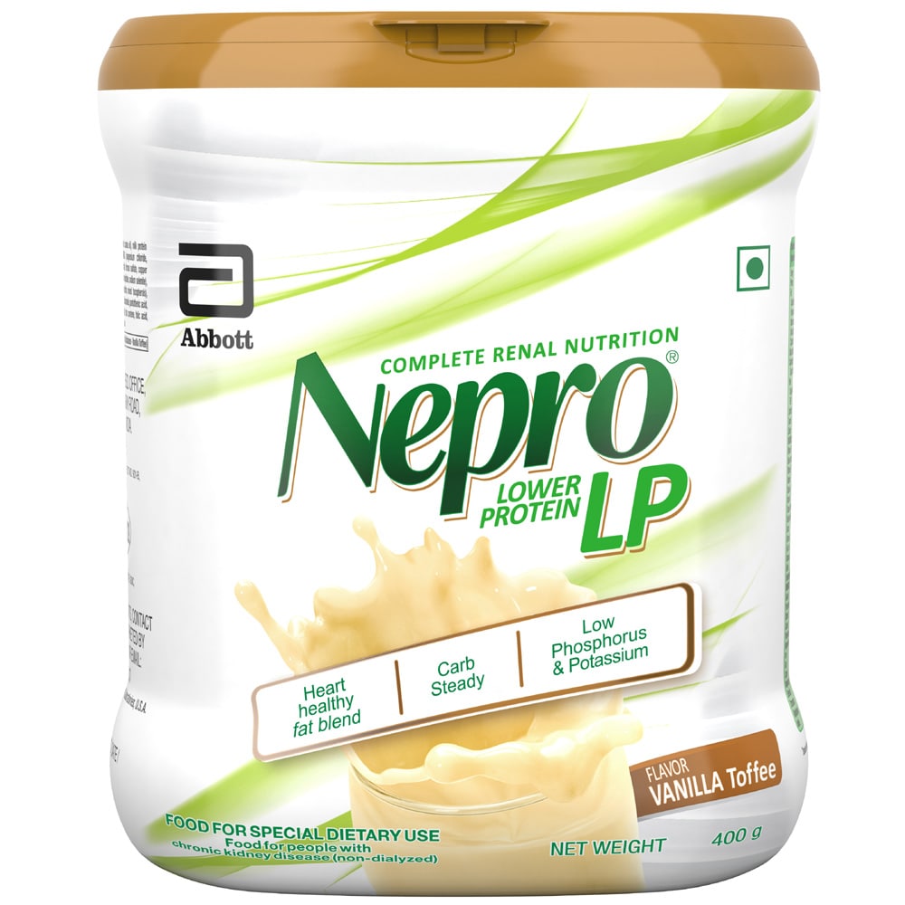 Nepro LP (Lower Protein) Powder - Vanilla Toffee - 400 gms