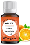 WishCare Orange Essential Oil - 100% Pure - 15 ML