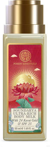 Forest Essentials Ultra Rich Body Milk Soundarya With 24K Gold & SPF25