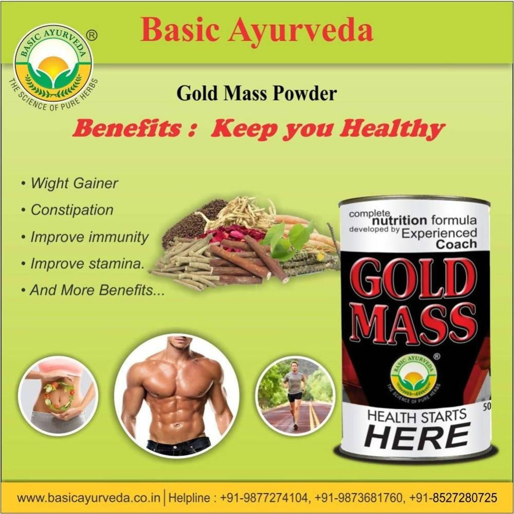 Basic Ayurveda Gold Mass Powder - 500 gms