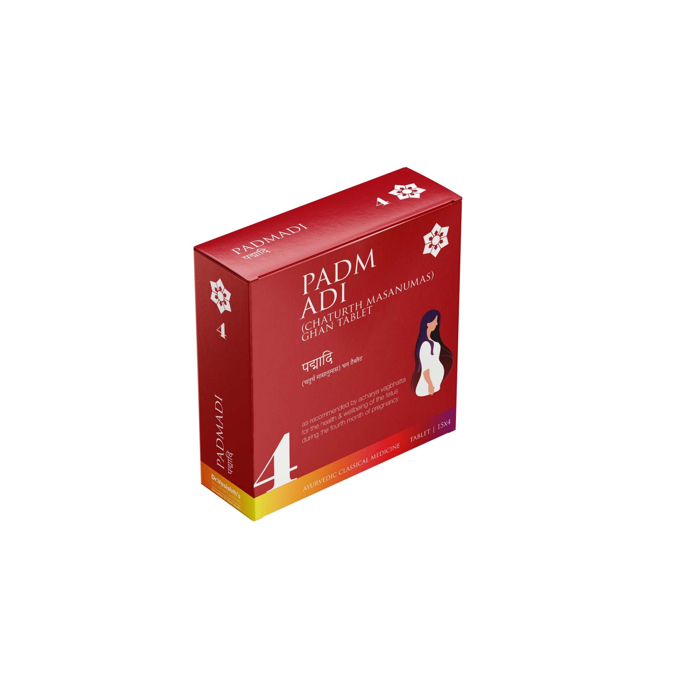 Dr. Vasishth's Masanumasik 4th Month Tablet (For Pregnant Women) - 60 tabs