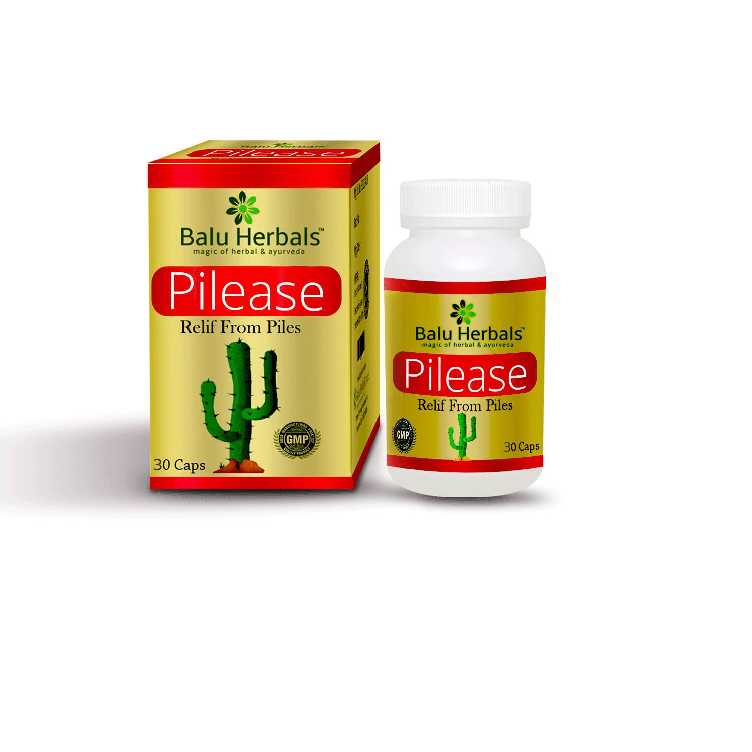 Balu Herbals Pilease - 60 tabs