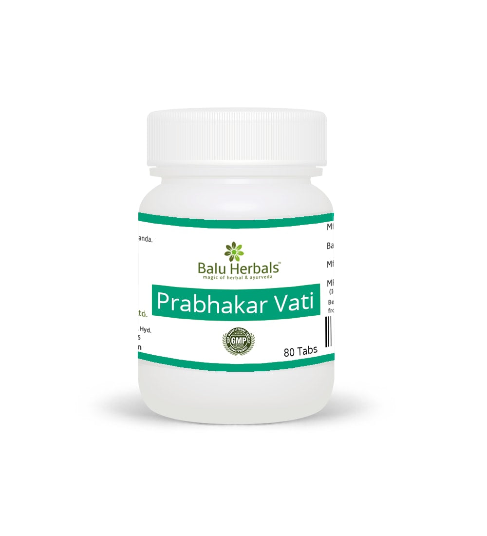 balu herbals prabhakar vati - 80 tabs