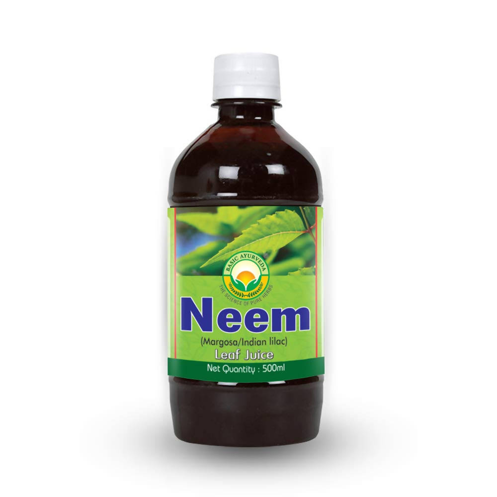 Basic Ayurveda Neem Leaf Margosa Juice - 500 ml