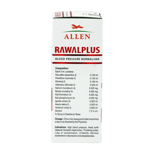 Allen Homeopathy Rawalplus Syrup