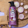 Buds&Berries Red Onion & Ginseng Anti-hair fall Shampoo | Promotes hair growth| No Sulphate, No Paraben, No Silicone - 300ml