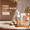 Buds&Berries Rice water Foaming Face Wash with Silicone Brush-150ml - Get Face Sheet Mask Free