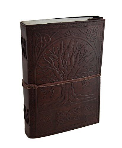 Craftshades – Vintage Beautiful Tree Embossed Unique Design 10″7 Handcrafted Leather Journal/Diary 200 page | 100% Genuine Leather