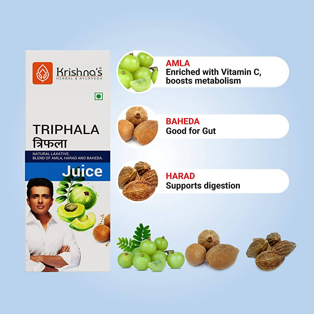 Krishna's Herbal & Ayurveda Triphala Juice - 500 ml